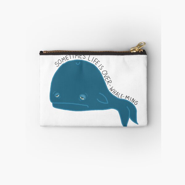 Item preview, Sometimes life can be over-WHALE-ming  designed and sold by regsdoodles.