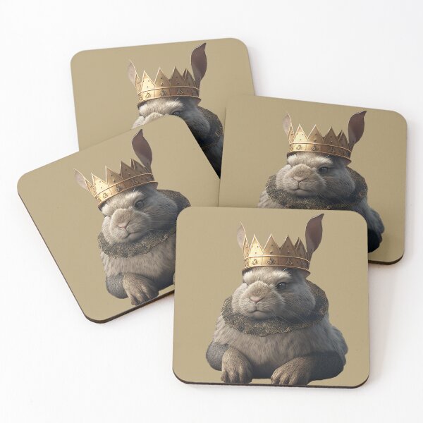 Item preview, Rabbit king (cut version) designed and sold by EmeraldeaArt.
