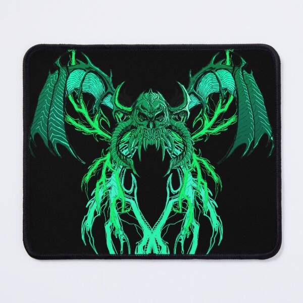 Item preview, WINGED BARBARIAN SKULL GREEN designed and sold by Damyanoman_Art.