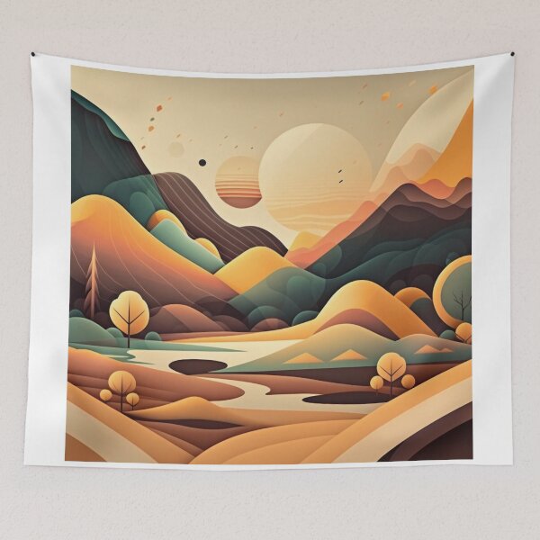 Item preview, Landscape #144 designed and sold by Cheese Design Studio.