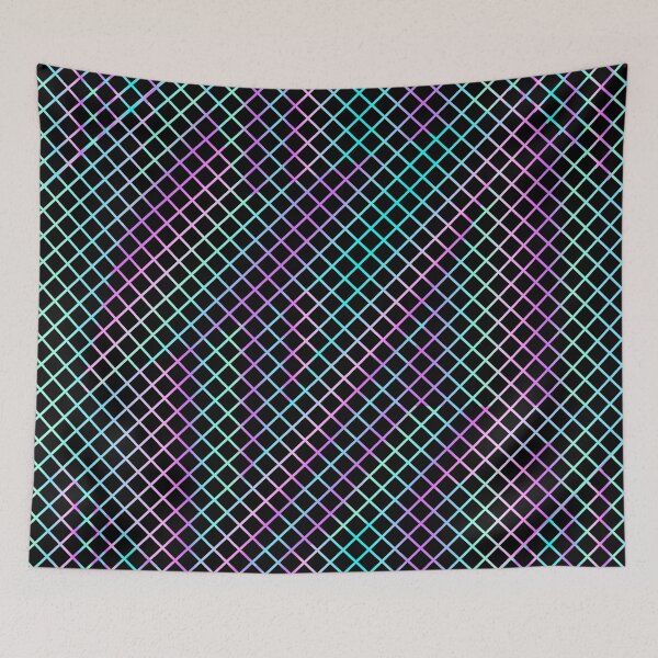 Item preview, pastel gradient mesh grid designed and sold by frauenbrauen.