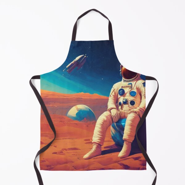 Item preview, Alone in the Desert - An Astronaut's Solitude - Desert Oasis designed and sold by WBP Mart.