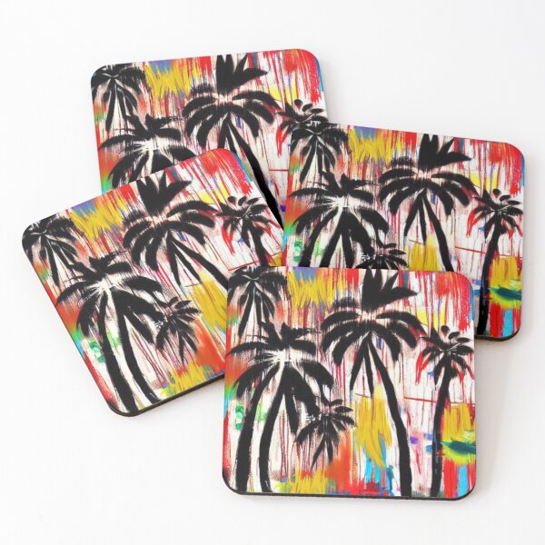 Item preview, Palm Trees Splash Art designed and sold by itzbart.