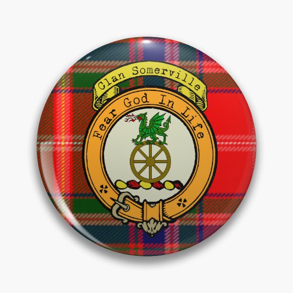 Item preview, Somerville Scottish Tartan and Crest designed and sold by BagTown Clans.