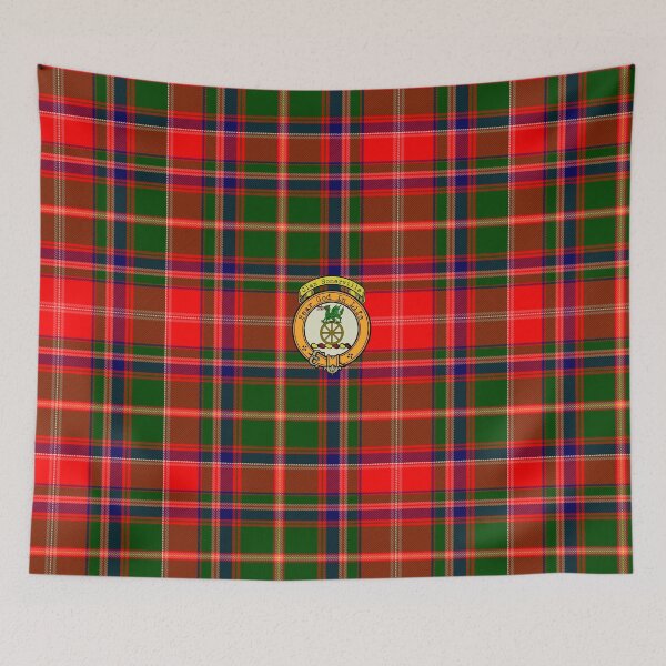 Item preview, Somerville Scottish Tartan and Crest designed and sold by BagTown Clans.
