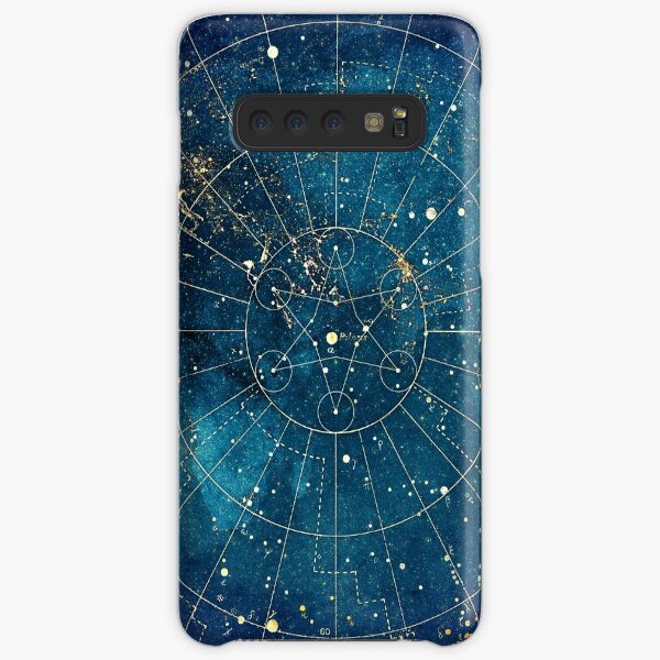 visto desde el espacio Una forma geométrica sagrada en forma de estrella se encuentra en el centro Funda rígida para Samsung Galaxy
