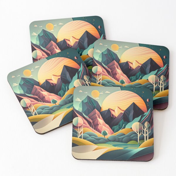 Item preview, Landscape #145 designed and sold by Cheese Design Studio.