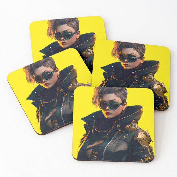 Item preview, Cyberpunk Girl designed and sold by hennahsheikh.