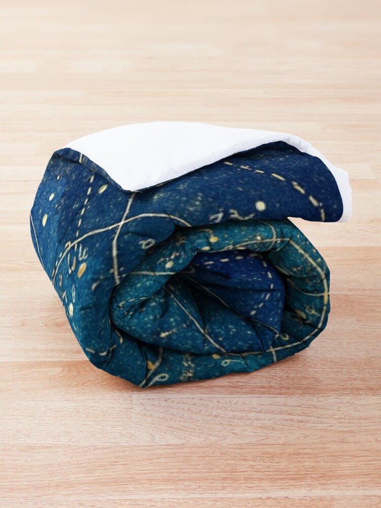 Alternate view of Star Map :: City Lights Comforter