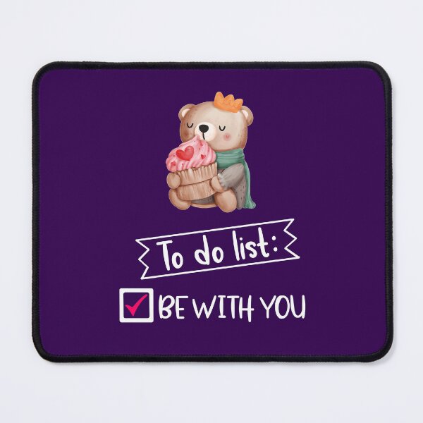 Item preview, To do list - Be with you, Couples Matching Valentine for Lover designed and sold by Sunnyhova.