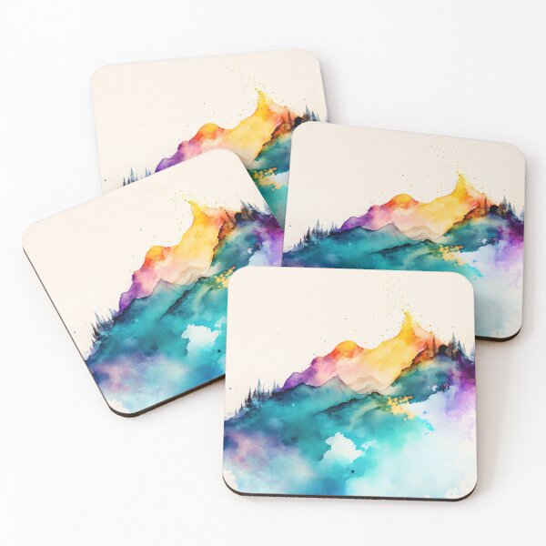 Item preview, Relaxing Watercolor #182 designed and sold by Avocado Design Studio.