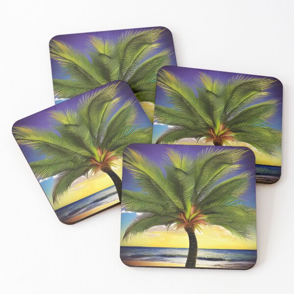 Item preview, Tropical Palm Tree Artwork designed and sold by gramizzia.