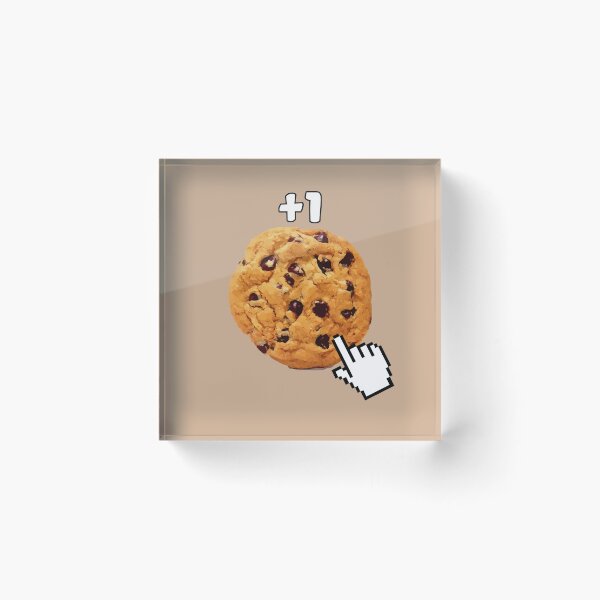 Item preview, Cookie Clicker +1 Design designed and sold by HeyFellowKids.