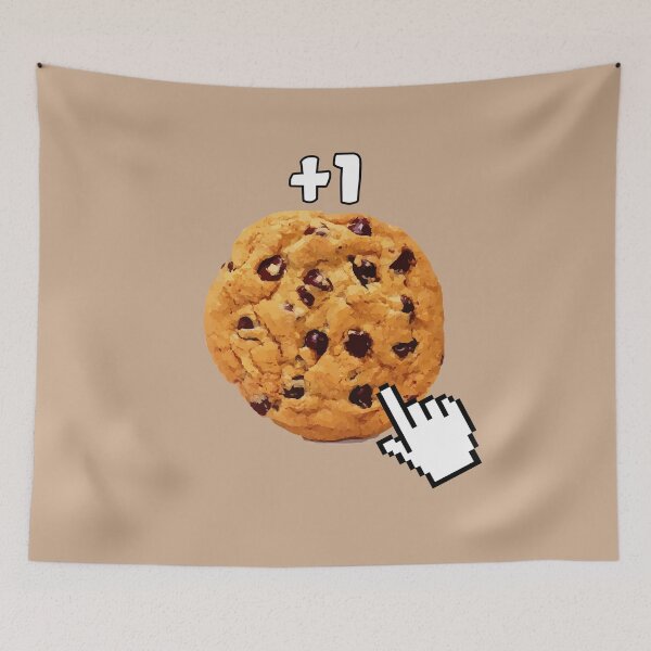 Item preview, Cookie Clicker +1 Design designed and sold by HeyFellowKids.