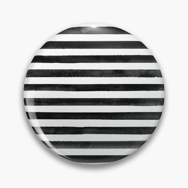 Item preview, Watercolor black stripes on white background. Black and white striped seamless pattern designed and sold by olgersart.