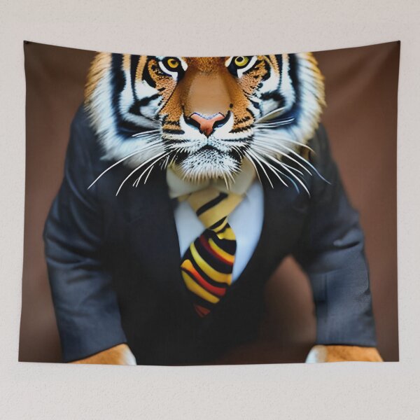 Item preview, Tiger in a Suit 2 designed and sold by A.I. Does  Art.