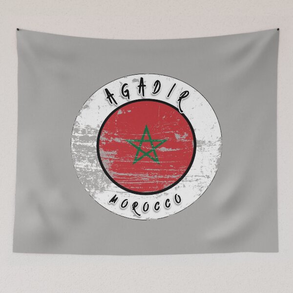 Item preview, Agadir Morocco Vintage designed and sold by TravelPenguin.