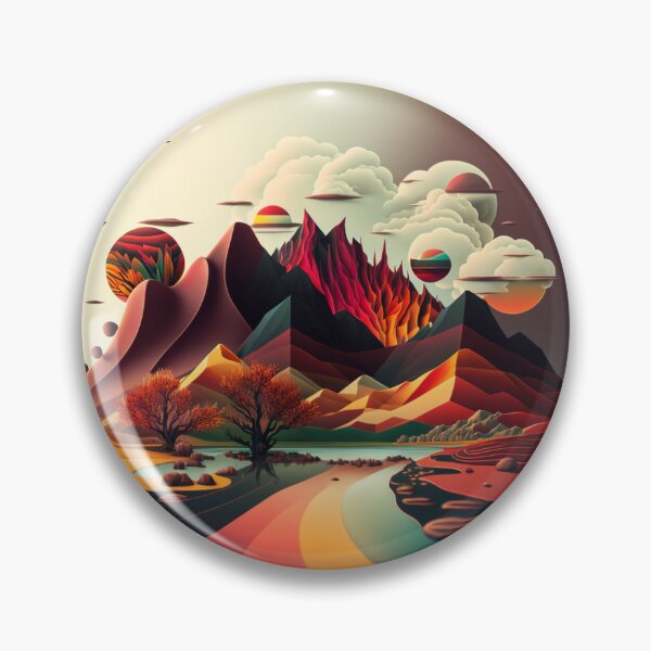 Item preview, Landscape #147 designed and sold by Cheese Design Studio.