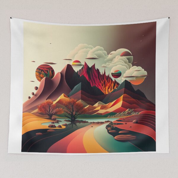 Item preview, Landscape #147 designed and sold by Cheese Design Studio.
