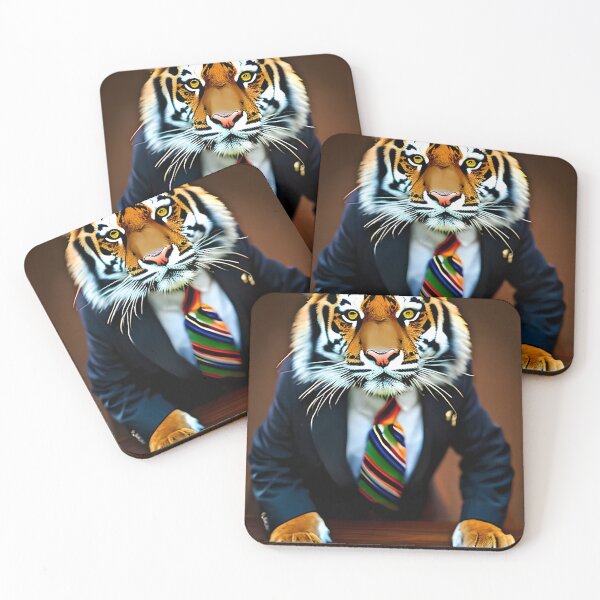 Item preview, Tiger in a Suit 3 designed and sold by A.I. Does  Art.