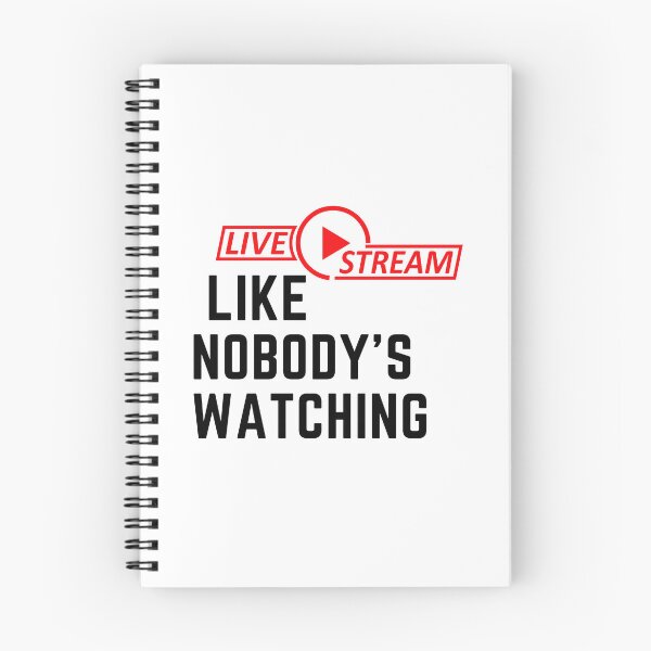 Item preview, Stream like nobody's watching designed and sold by Temmz.