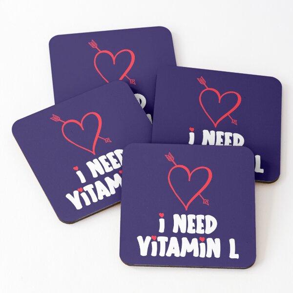 Item preview, I need Vitamin L, Valentine for Girlfriend or Boyfriend designed and sold by Sunnyhova.