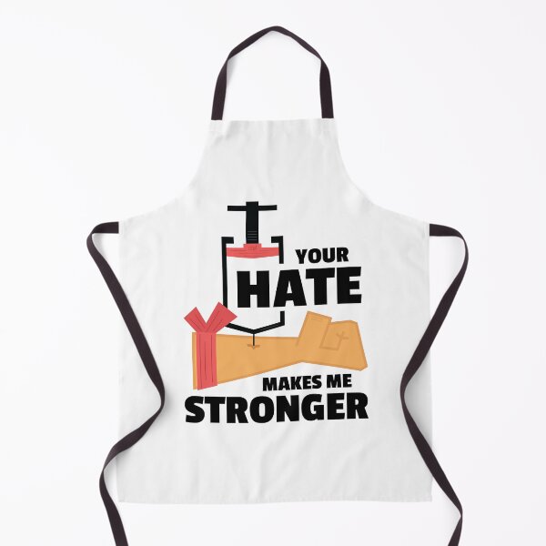 Item preview, Your Hate Makes Me Stronger. Hate Shot In The Arm. Hate Fuel Injection Vaccine Infusion Quote designed and sold by doseofwin.