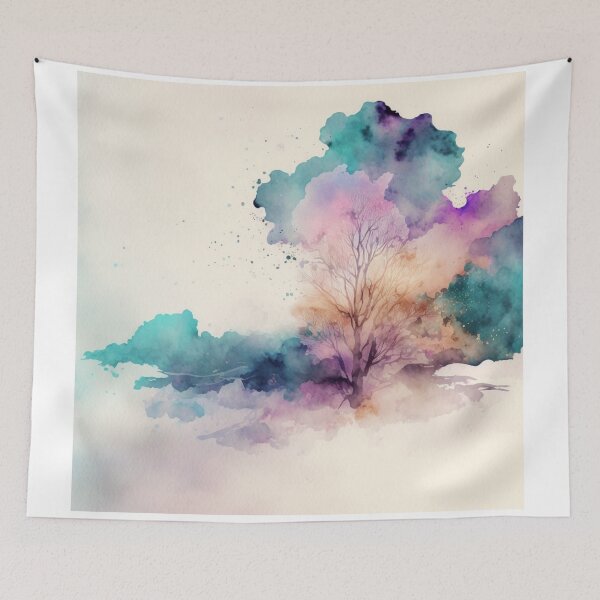 Item preview, Relaxing Watercolor #185 designed and sold by Avocado Design Studio.