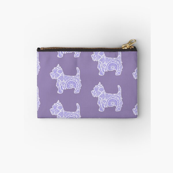 Item preview, Westie zentangle purlple 2 designed and sold by -soraya-.