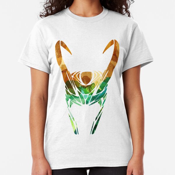 GOD OF MISCHIEF Ladies Marvel Avengers Assemble Tom Hiddleston LOKI TShirt