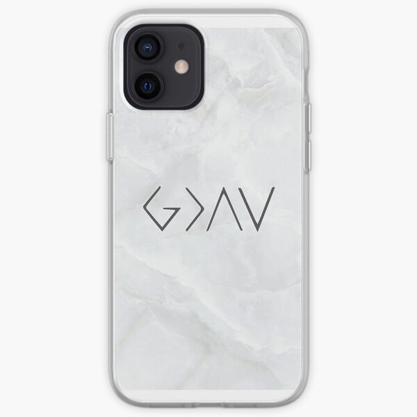 God is Greater Than The Highs and Lows Marble iPhone Soft Case