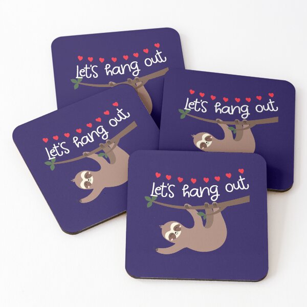 Item preview, Let's Hang Out, Valentine for Girlfriend or Boyfriend designed and sold by Sunnyhova.