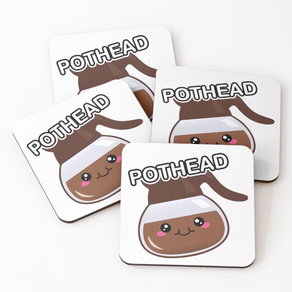 Item preview, POTHEAD Coffee Lover - caffeinated POTHEAD - Cute Coffeepot - Morning person – RISE and SHINE coffee designed and sold by originalsusie.
