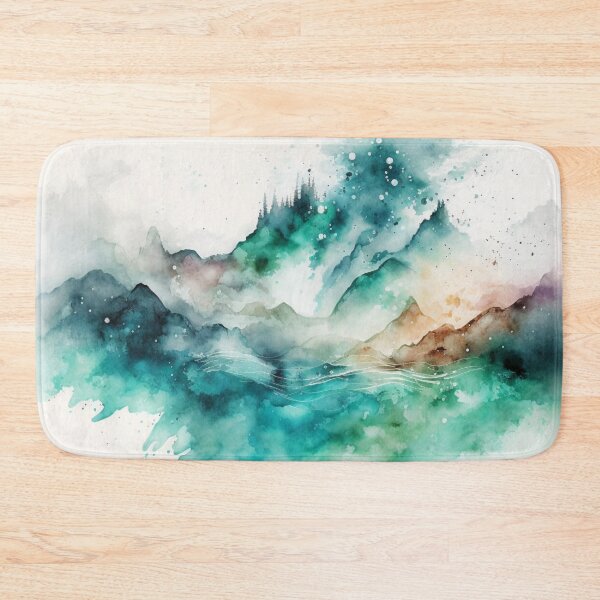 Item preview, Relaxing Watercolor #186 designed and sold by Avocado Design Studio.
