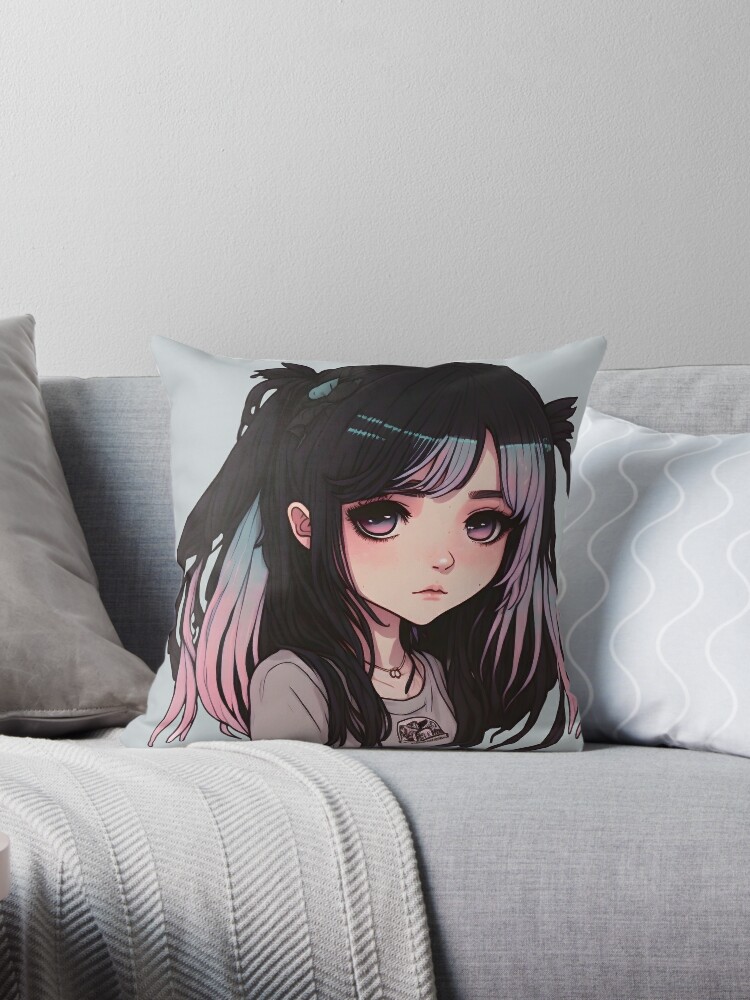 Pastel Goth Gothicc Pillow Cushion – Aesthetics Boutique