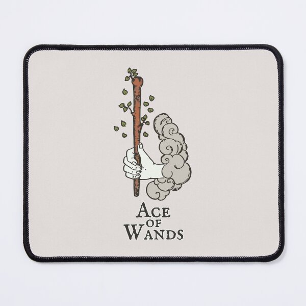 Item preview, Ace of Wands designed and sold by PyroPlumis.