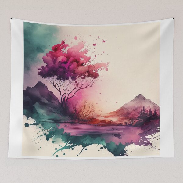Item preview, Acuarela relajante #187 designed and sold by Avocado Design Studio.