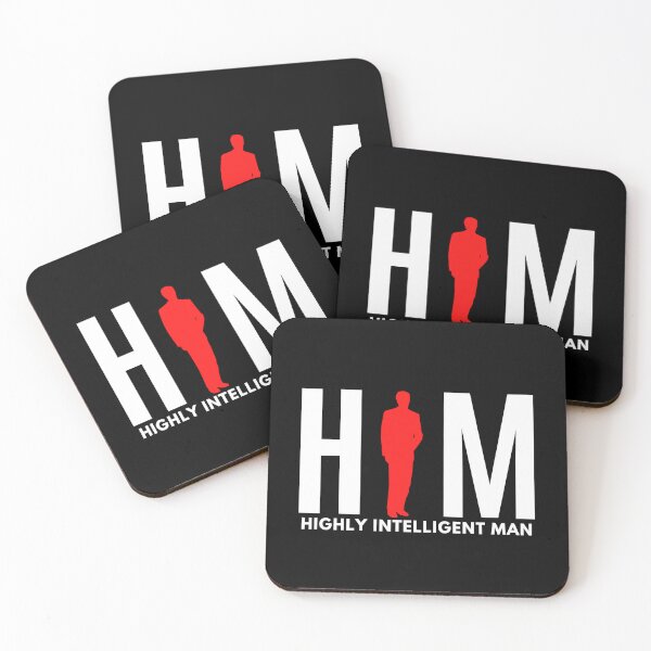 Item preview, Gender Identity | HIM Acronym | Highly Intelligent Man (Red)  designed and sold by ACRONYMSONLY.
