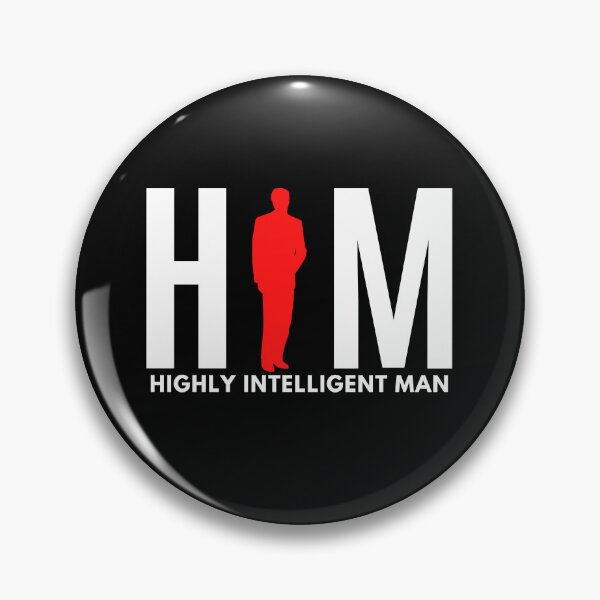 Item preview, Gender Identity | HIM Acronym | Highly Intelligent Man (Red)  designed and sold by ACRONYMSONLY.