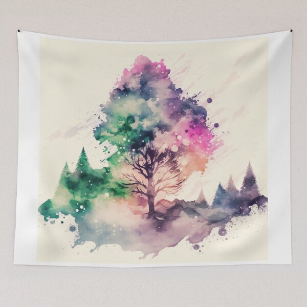 Item preview, Relaxing Watercolor #188 designed and sold by Avocado Design Studio.