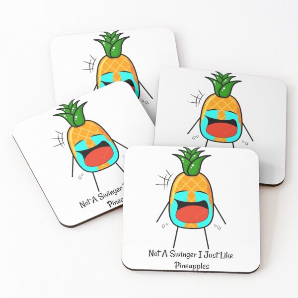 Item preview, Not A Swinger I Just Like Pineapples designed and sold by Fashy One.