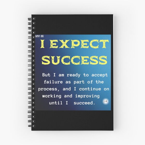 Item preview, Day 28 of the year: I expect success designed and sold by BuddyBoots.