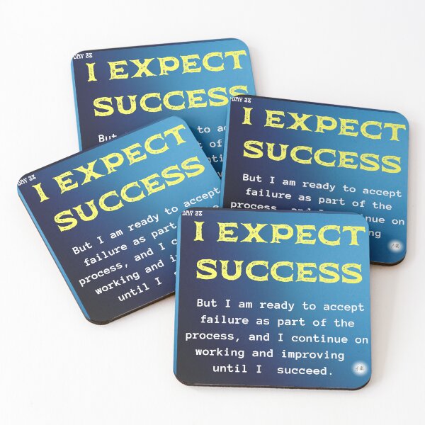 Item preview, Day 28 of the year: I expect success designed and sold by BuddyBoots.