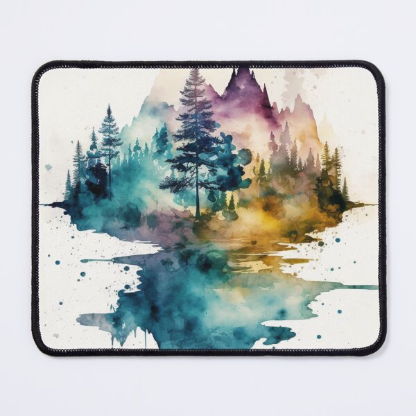 Item preview, Relaxing Watercolor #189 designed and sold by Avocado Design Studio.
