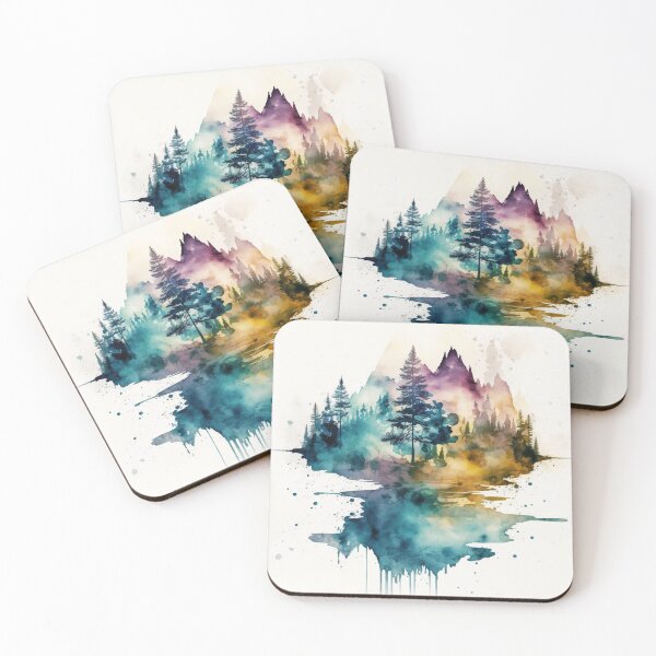 Item preview, Relaxing Watercolor #189 designed and sold by Avocado Design Studio.