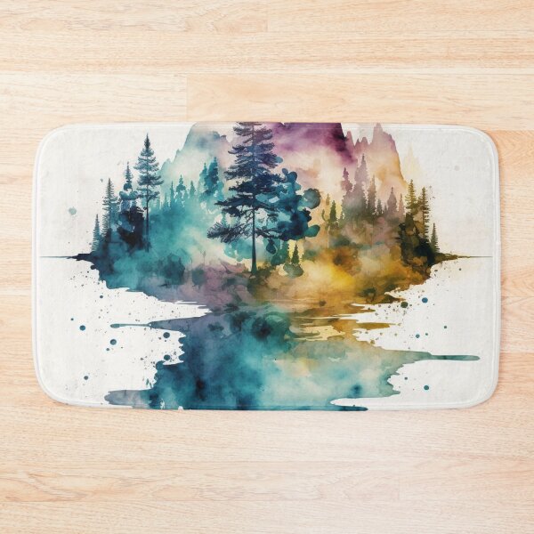 Item preview, Relaxing Watercolor #189 designed and sold by Avocado Design Studio.