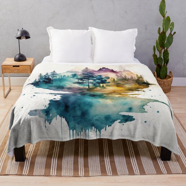 Item preview, Relaxing Watercolor #189 designed and sold by Avocado Design Studio.