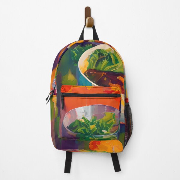 Item preview, Kimchi Stew with Greens, Colourful Food Composition designed and sold by FewBits.