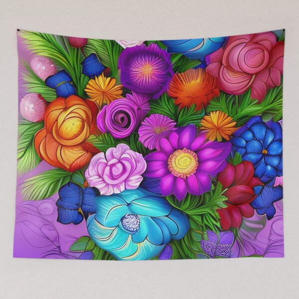 Item preview, Fantasy Flower Bouquet designed and sold by gramizzia.