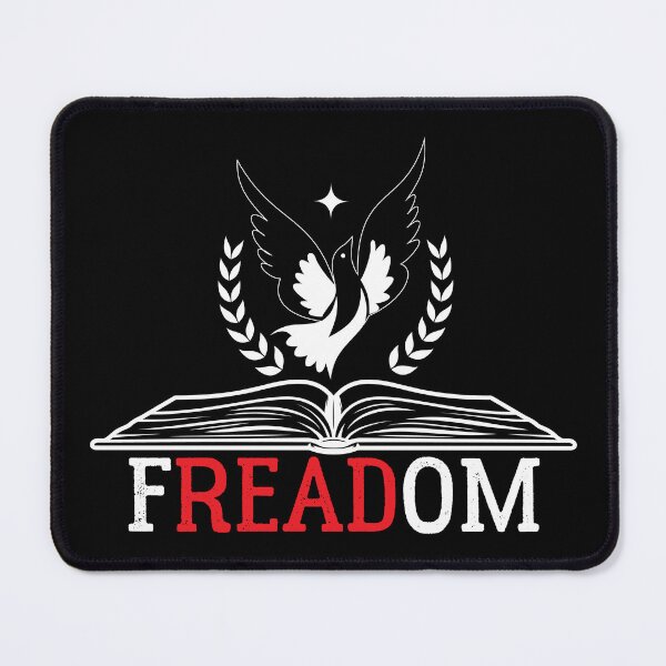Item preview, Freadom banned books week - bookworm and bookaholic  designed and sold by Raiko-art.